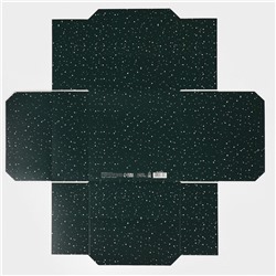 Коробка новогодняя складная «Новогодняя посылка», 17×17×7 см, Новый год
