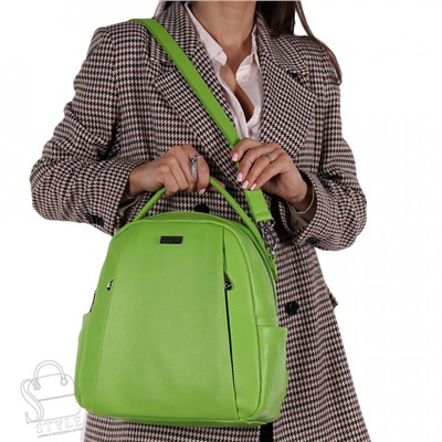 Рюкзак женский 670075-1 green Velina Fabbiano-Safenta/30