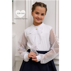 Блузка Олимпия длинный рукав НАТАЛИ, 1220364