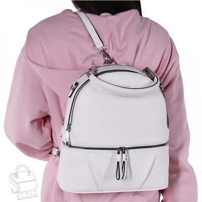 Рюкзак женский 69135 white Velina Fabbiano-Safenta