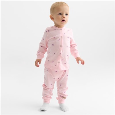 Кофточка детская MINAKU, рост 62-68 см, розовая