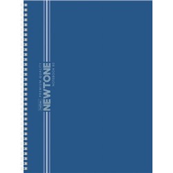 Тетрадь А4  80л линия на спирали "NEWtone PASTEL Чернильное небо" перфорация на отрыв (090630) 05061 Хатбер