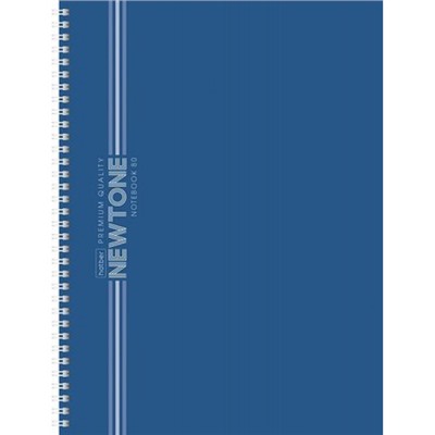 Тетрадь А4  80л линия на спирали "NEWtone PASTEL Чернильное небо" перфорация на отрыв (090630) 05061 Хатбер