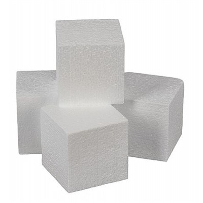 Набор фигурок из ПЕНОПЛАСТА №016 01 "Куб" 8 х 8 х 8см 4шт DPZ-S 01 Love2art