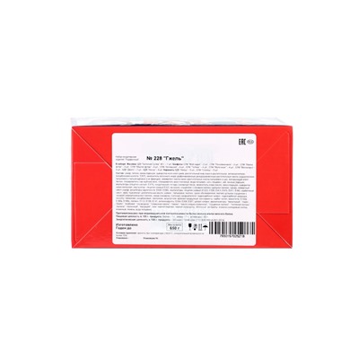 Сладкий новогодний подарок «Гжель», детский, 650 г