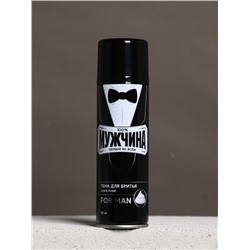Пена для бритья «100% мужчина», 200 мл, Чистое счастье