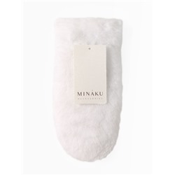 Варежки женские MINAKU, белый, размер 26×12 см