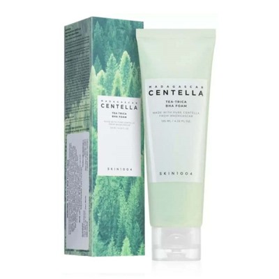 Гель-пенка для умывания SKIN1004 Madagascar Centella Tea-Trica BHA Foam