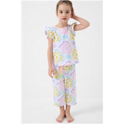 Пижама трикотажная для девочек PLAYTODAY, 1240909