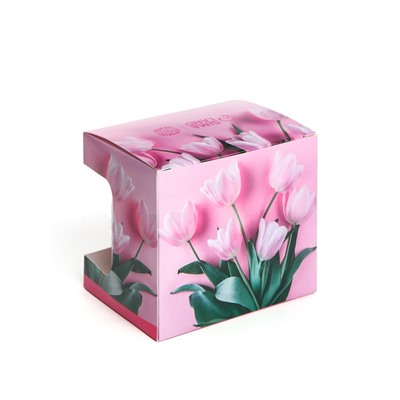 Подарочный набор «С 8 Марта»: чай апельсин с шоколадом, 50 г, кружка 300 мл