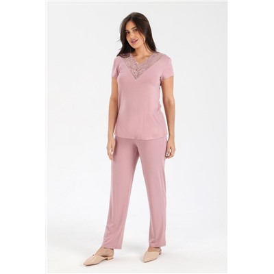 Пижама Селена-2 (Пудровый)