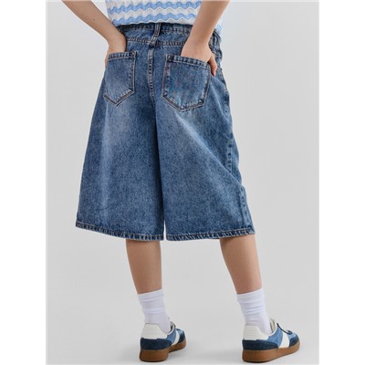 БЕРМУДЫ ДЖИНСОВЫЕ ДЛЯ ДЕВОЧЕК 2026-1DSG821-2t