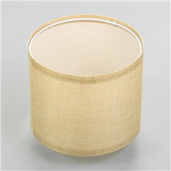 Абажур BayerLux, Е27, желтый, 20×20×17 см