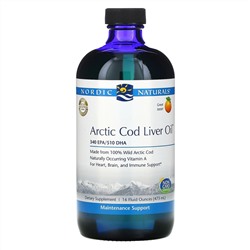Nordic Naturals, Arctic Cod Liver Oil, Orange , 16 fl oz (473 ml)