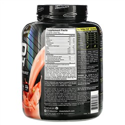 Muscletech, серия Performance, Nitro Tech, основной источник сывороточных пептидов и изолятов, клубничный вкус, 1,81 кг (4 фунта)