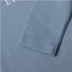 Лонгслив Крошка Я Street style, рост 62-68 см, голубой