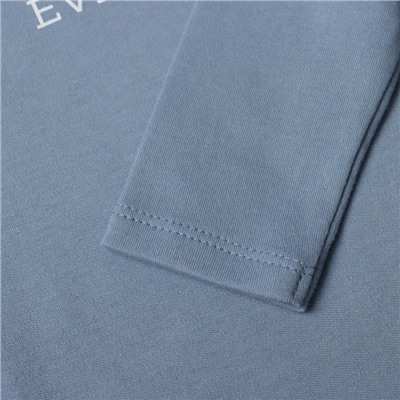 Лонгслив Крошка Я Street style, рост 62-68 см, голубой