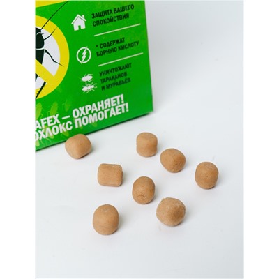 Средство от тараканов SAFEX Борные шарики, 8 шт.