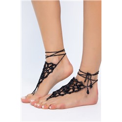 Барефуты Вязанные украшения на ноги LADY TAIGA, 1128129