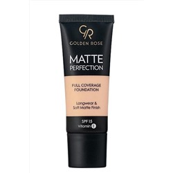 Крем тональный для лица GR Matte Perfection Full Coverage Foundation - 001 Холодный КОСМЕТИКА ИЗ ТУРЦИИ, 1097179