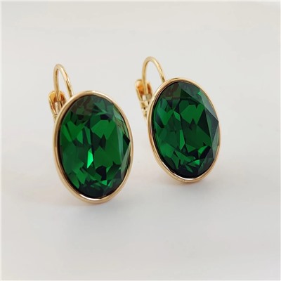Серьги с кристаллами Swarovski