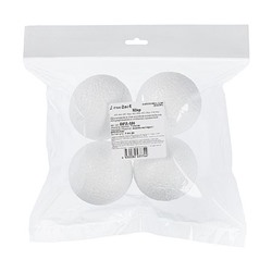 Набор фигурок из ПЕНОПЛАСТА "Шар" d=70мм 4 шт DPZ-101 Love2art