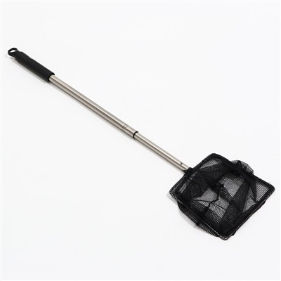 Сачок аквариумный, 20×20 см, телескопический, длина до 100 см