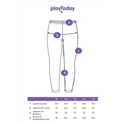 Леггинсы PLAYTODAY, 1121617