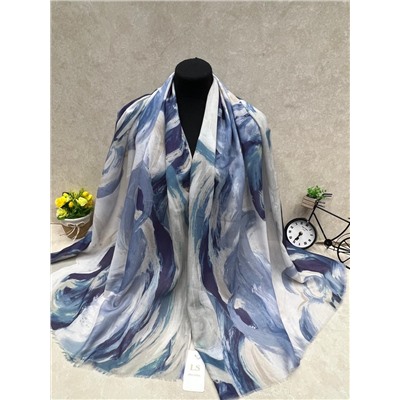 Легкий платок на голову и шею, мультицвет