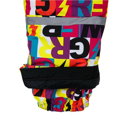 Комбинезон текстильный с полиуретановым покрытием для девочек