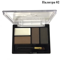 Тени для бровей Dodo Girl 3 цвета