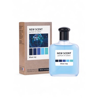 Туалетная вода мужская New Scent Blue Ray, 100 мл