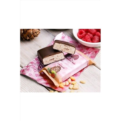 Конфеты "Кедровый марципан" с малиной 40г ЭКОПРОДУКТЫ, 1187568