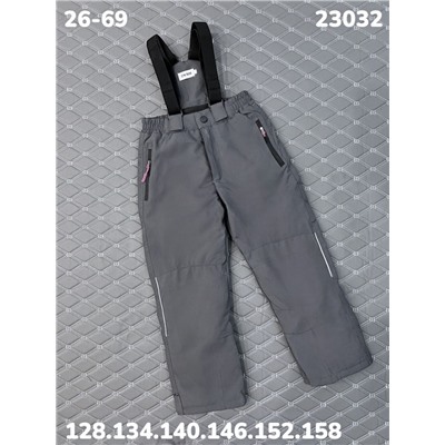 Брюки 23032 серый