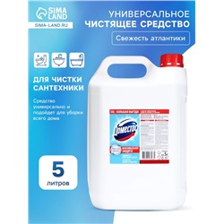 DOMESTOS средство универсальное чистящее, свежесть атлантики, 5 л