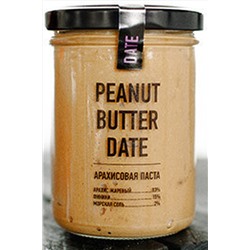 Паста арахисовая с фиником DATE 200г ЭКОПРОДУКТЫ, 1185185