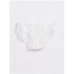 Трусы CONTE LIGHT DAY LB 1272 Трусы «бикини» из хлопка с кружевом женские