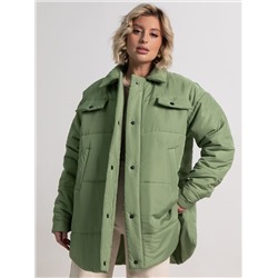 Куртка демисезонная Асель (зеленая) Б15319-39М