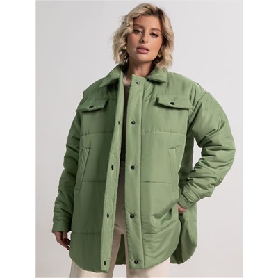 Куртка демисезонная Асель (зеленая) Б15319-39М