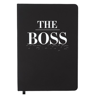 Записная книжка 160л. клетка "The BOSS" A5 (140 ммx205 мм)