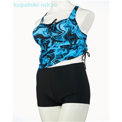 06155 F Купальник раздельный платье (48-56)