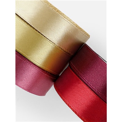 Атласная лента, набор 5 шт. «Осень», 20 мм, 23±1 м