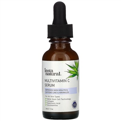 InstaNatural, Multivitamin C Serum, Anti-Aging, 1 fl oz (30 ml)