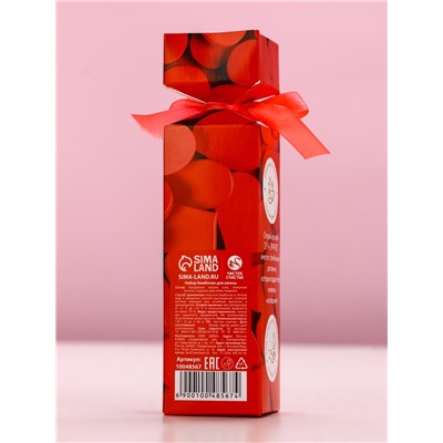 Бомбочки для ванны Love, 3×40 г, Чистое счастье
