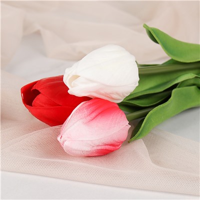 Цветок искусственный Тюльпан 50 см / 7 /уп 50/600/ латэкс