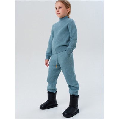 Комплект трикотажный для девочек: джемпер, брюки