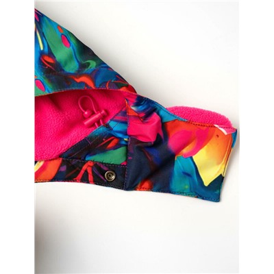 Куртка текстильная с полиуретановым покрытием для девочек