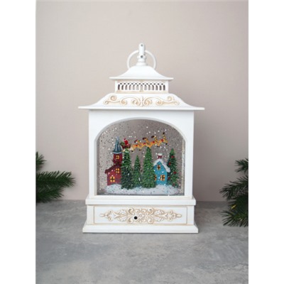 Светильник Новогодний светодиодный 18x8x27 см / WDL-24007B /уп 8/ музыкальный