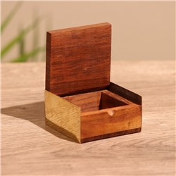 Подставка под благовония, 5.5×5×2.5 см, манговое дерево