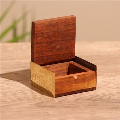Подставка под благовония, 5.5×5×2.5 см, манговое дерево